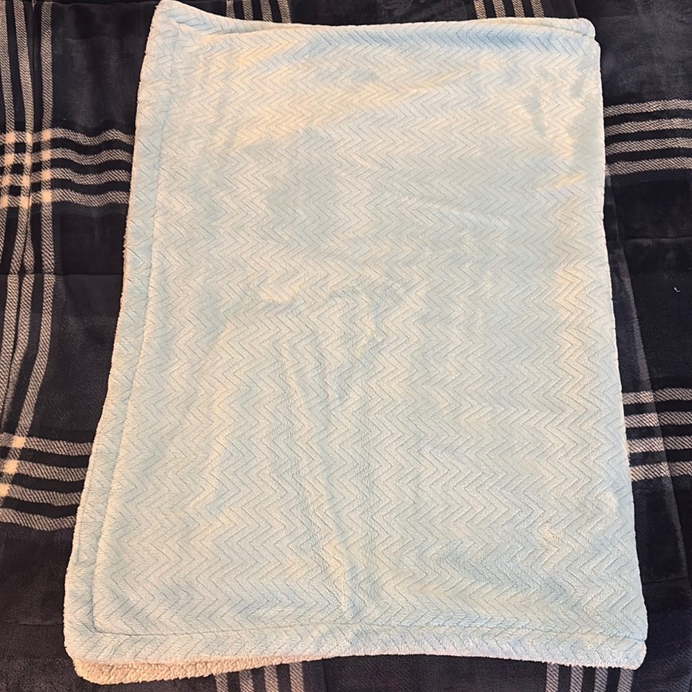 Light Blue kids blanket 👦🧒🏽👧🏻👶🏽
